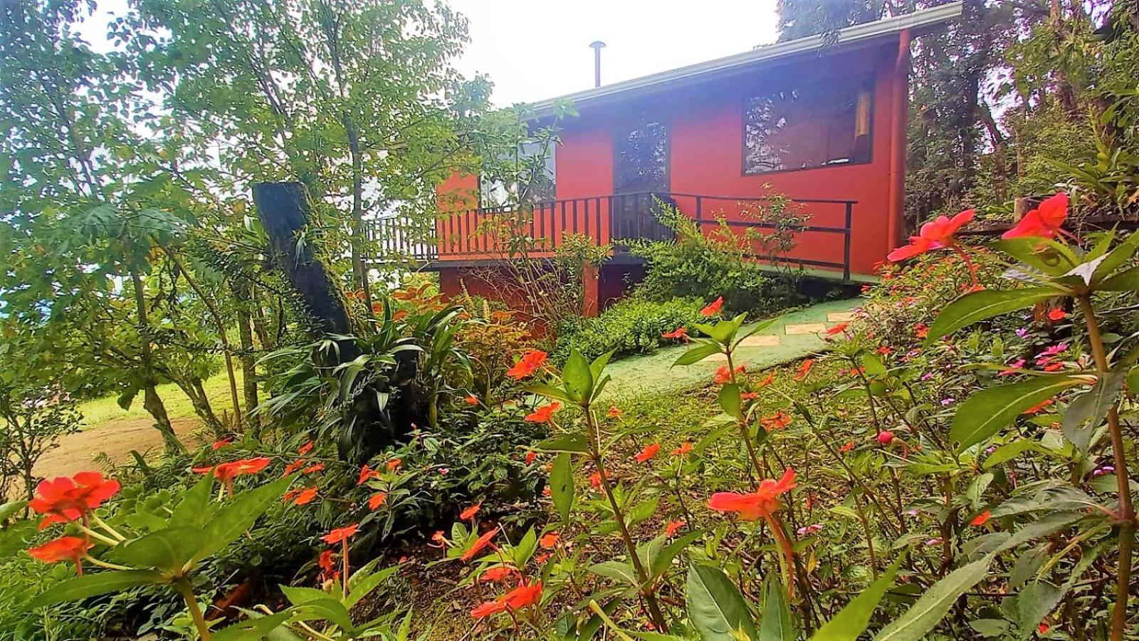 モンテベルデ Casa De Montana Tica Lindaヴィラ エクステリア 写真